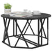 Masă de cafea Stejar negru 80 x 80 x 42 cm - WALTI WALTI