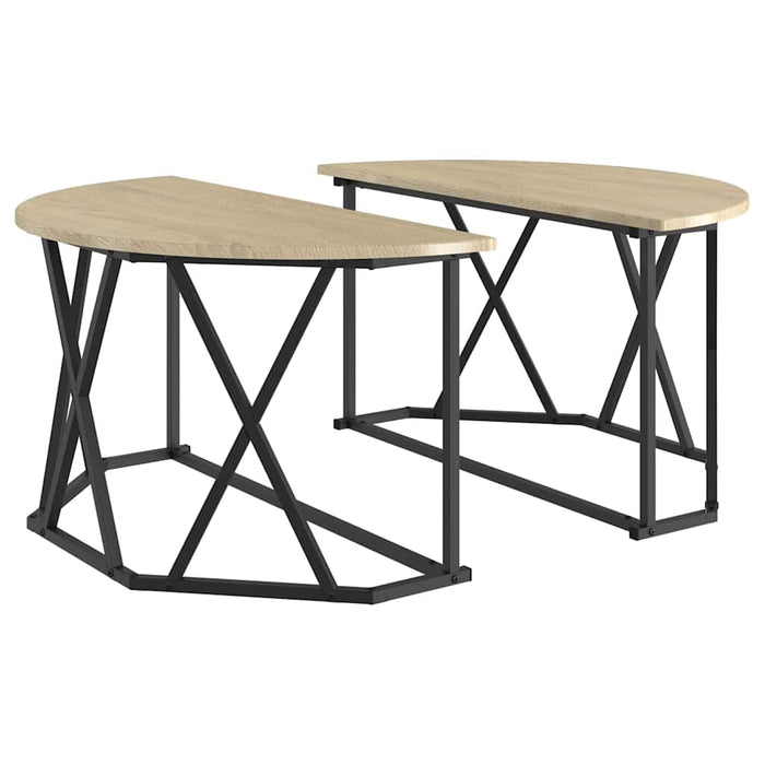 Masă de cafea Stejar sonoma 80 x 80 x 42 cm - WALTI WALTI