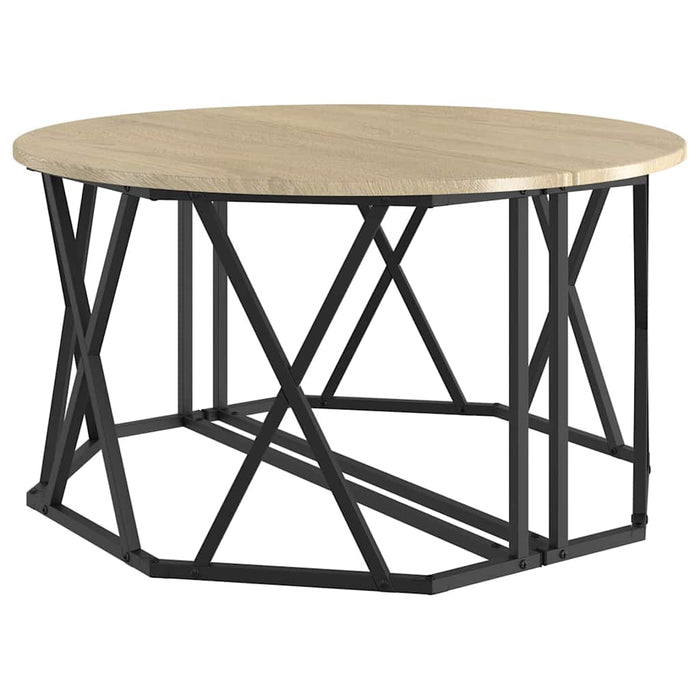 Masă de cafea Stejar sonoma 80 x 80 x 42 cm - WALTI WALTI