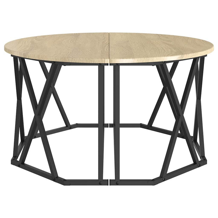 Masă de cafea Stejar sonoma 80 x 80 x 42 cm - WALTI WALTI