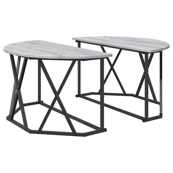 Masă de cafea sonoma gri 80 x 80 x 42 cm - WALTI WALTI