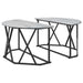 Masă de cafea sonoma gri 80 x 80 x 42 cm - WALTI WALTI
