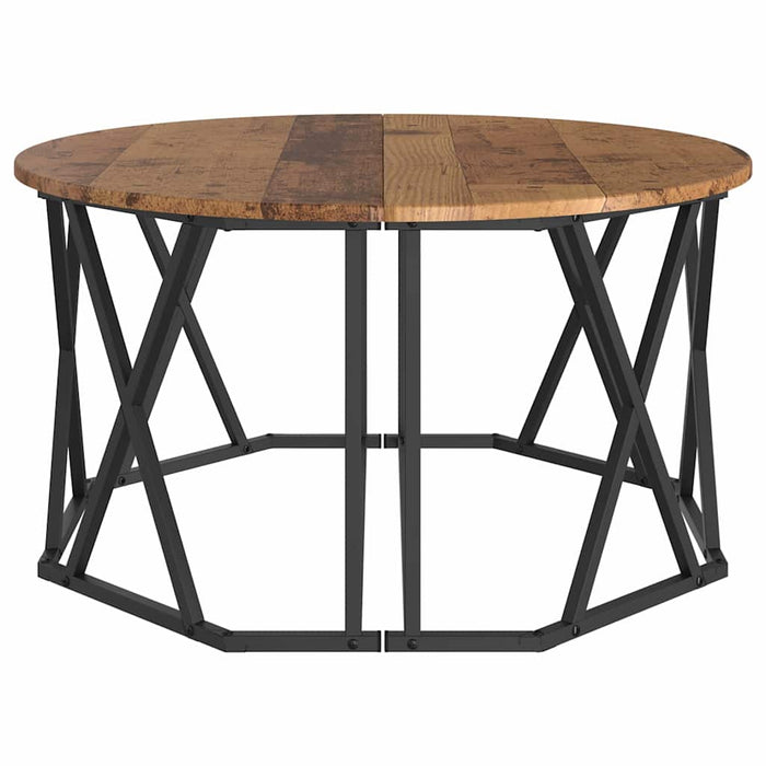 Masă de cafea Lemn vechi 80 x 80 x 42 cm - WALTI WALTI