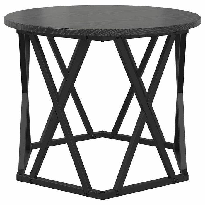 Masă laterală nesting 3 pcs Stejar negru 53 x 53 x 40 cm - WALTI WALTI