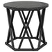 Masă laterală nesting 3 pcs Stejar negru 53 x 53 x 40 cm - WALTI WALTI