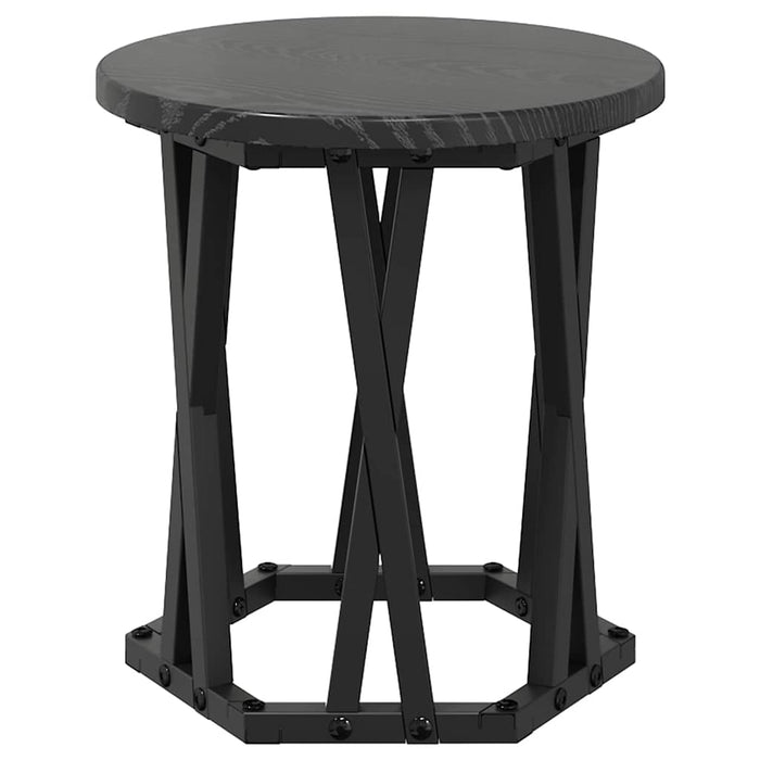 Masă laterală nesting 3 pcs Stejar negru 53 x 53 x 40 cm - WALTI WALTI