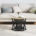 Masă laterală nesting 3 pcs Stejar sonoma 53 x 53 x 40 cm - WALTI WALTI