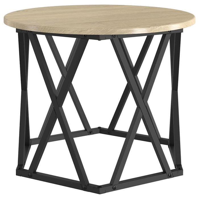 Masă laterală nesting 3 pcs Stejar sonoma 53 x 53 x 40 cm - WALTI WALTI