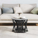 Masă laterală nesting 3 pcs sonoma gri 53 x 53 x 40 cm - WALTI WALTI