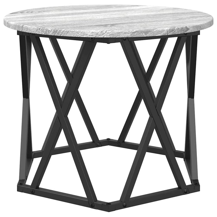 Masă laterală nesting 3 pcs sonoma gri 53 x 53 x 40 cm - WALTI WALTI