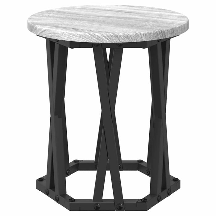 Masă laterală nesting 3 pcs sonoma gri 53 x 53 x 40 cm - WALTI WALTI