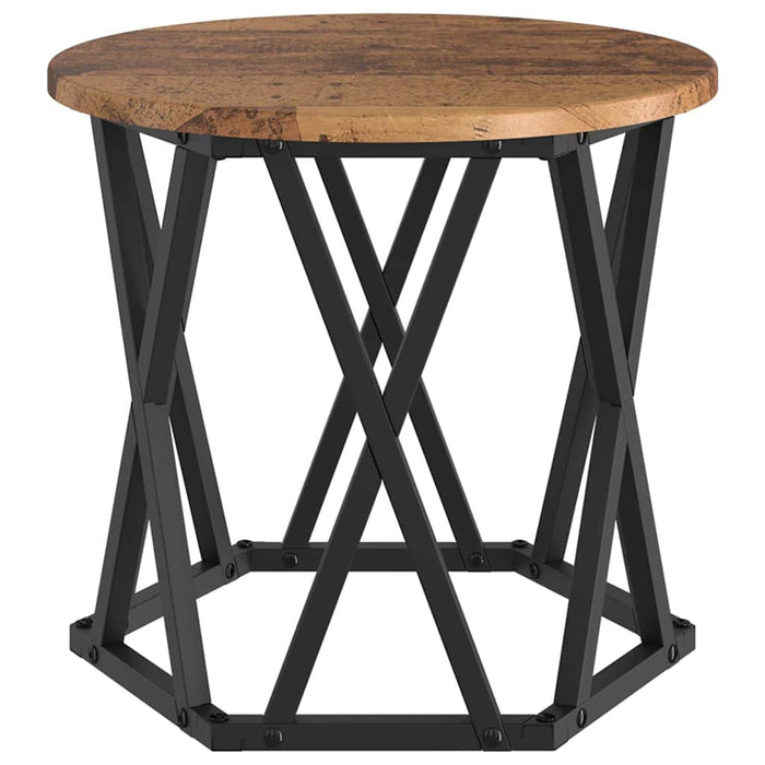 Masă laterală nesting 3 pcs Lemn vechi 53 x 53 x 40 cm - WALTI WALTI