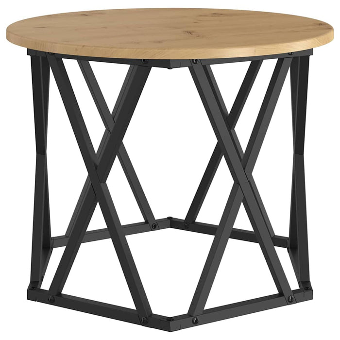 Masă laterală nesting 3 pcs stejar artizanal 53 x 53 x 40 cm - WALTI WALTI