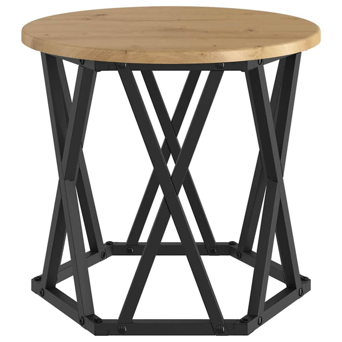 Masă laterală nesting 3 pcs stejar artizanal 53 x 53 x 40 cm - WALTI WALTI