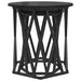 Masă de cafea 2 pcs Stejar negru 50 x 50 x 50 cm - WALTI WALTI