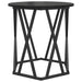 Masă de cafea 2 pcs Stejar negru 50 x 50 x 50 cm - WALTI WALTI
