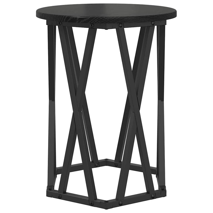 Masă de cafea 2 pcs Stejar negru 50 x 50 x 50 cm - WALTI WALTI
