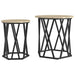 Masă de cafea 2 pcs Stejar sonoma 50 x 50 x 50 cm - WALTI WALTI