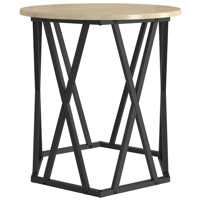 Masă de cafea 2 pcs Stejar sonoma 50 x 50 x 50 cm - WALTI WALTI