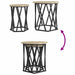 Masă de cafea 2 pcs Stejar sonoma 50 x 50 x 50 cm - WALTI WALTI