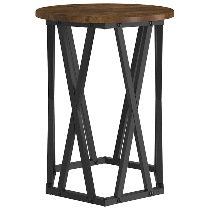 Masă de cafea 2 pcs Stejar afumat 50 x 50 x 50 cm - WALTI WALTI