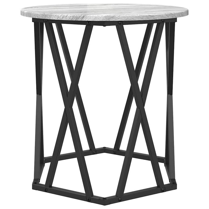 Masă de cafea 2 pcs sonoma gri 50 x 50 x 50 cm - WALTI WALTI
