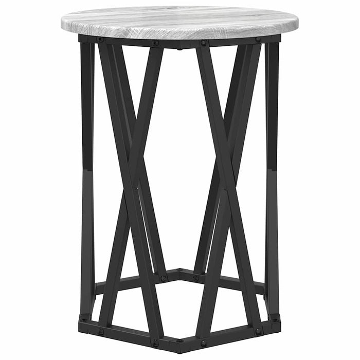 Masă de cafea 2 pcs sonoma gri 50 x 50 x 50 cm - WALTI WALTI