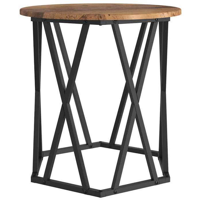 Masă de cafea 2 pcs Lemn vechi 50 x 50 x 50 cm - WALTI WALTI