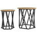 Masă de cafea 2 pcs stejar artizanal 50 x 50 x 50 cm - WALTI WALTI