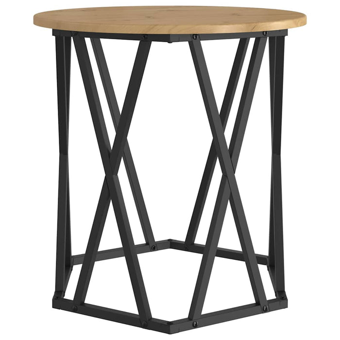 Masă de cafea 2 pcs stejar artizanal 50 x 50 x 50 cm - WALTI WALTI