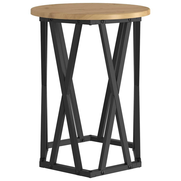 Masă de cafea 2 pcs stejar artizanal 50 x 50 x 50 cm - WALTI WALTI