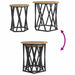 Masă de cafea 2 pcs stejar artizanal 50 x 50 x 50 cm - WALTI WALTI