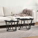 Set măsuțe laterale 2 pcs Stejar negru 50 x 50 x 40 cm - WALTI WALTI