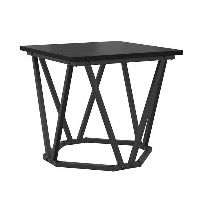 Set măsuțe laterale 2 pcs Stejar negru 50 x 50 x 40 cm - WALTI WALTI