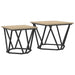 Set măsuțe laterale 2 pcs Stejar sonoma 50 x 50 x 40 cm - WALTI WALTI