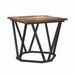 Set măsuțe laterale 2 pcs Stejar afumat 50 x 50 x 40 cm - WALTI WALTI