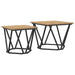 Set măsuțe laterale 2 pcs stejar artizanal 50 x 50 x 40 cm - WALTI WALTI