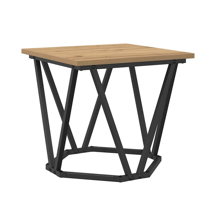 Set măsuțe laterale 2 pcs stejar artizanal 50 x 50 x 40 cm - WALTI WALTI