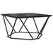 Masă de cafea Stejar negru 80 x 80 x 45 cm - WALTI WALTI