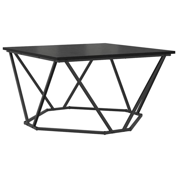 Masă de cafea Stejar negru 80 x 80 x 45 cm - WALTI WALTI