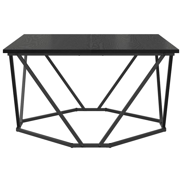 Masă de cafea Stejar negru 80 x 80 x 45 cm - WALTI WALTI