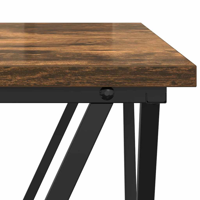 Masă de cafea Stejar afumat 80 x 80 x 45 cm - WALTI WALTI