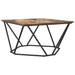 Masă de cafea Stejar afumat 80 x 80 x 45 cm - WALTI WALTI