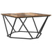 Masă de cafea Stejar afumat 80 x 80 x 45 cm - WALTI WALTI