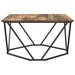 Masă de cafea Stejar afumat 80 x 80 x 45 cm - WALTI WALTI