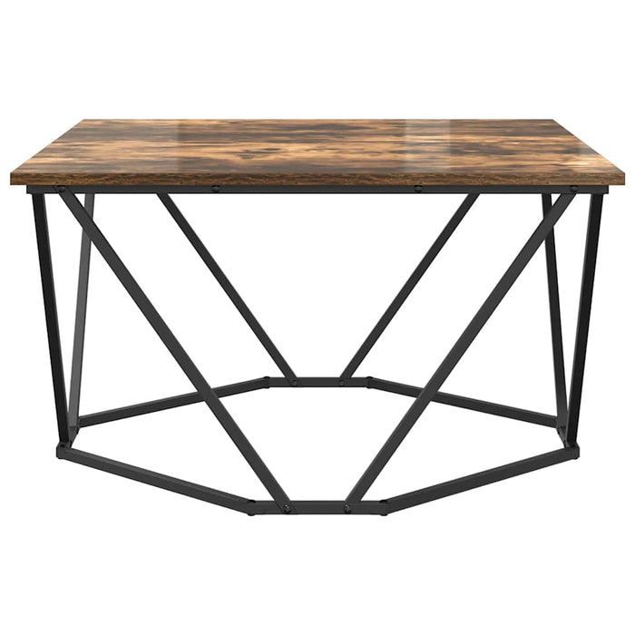Masă de cafea Stejar afumat 80 x 80 x 45 cm - WALTI WALTI