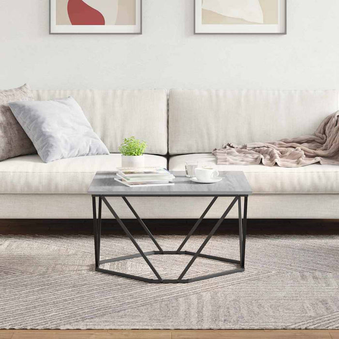 Masă de cafea sonoma gri 80 x 80 x 45 cm - WALTI WALTI