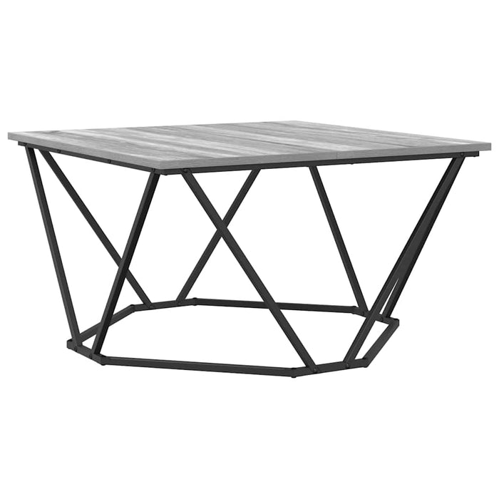 Masă de cafea sonoma gri 80 x 80 x 45 cm - WALTI WALTI