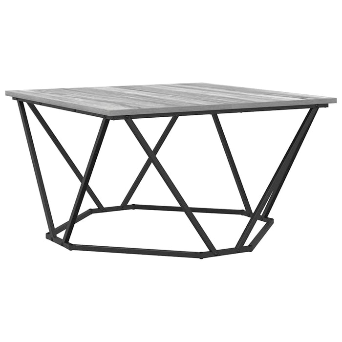 Masă de cafea sonoma gri 80 x 80 x 45 cm - WALTI WALTI