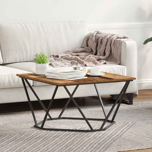Masă de cafea Lemn vechi 80 x 80 x 45 cm - WALTI WALTI